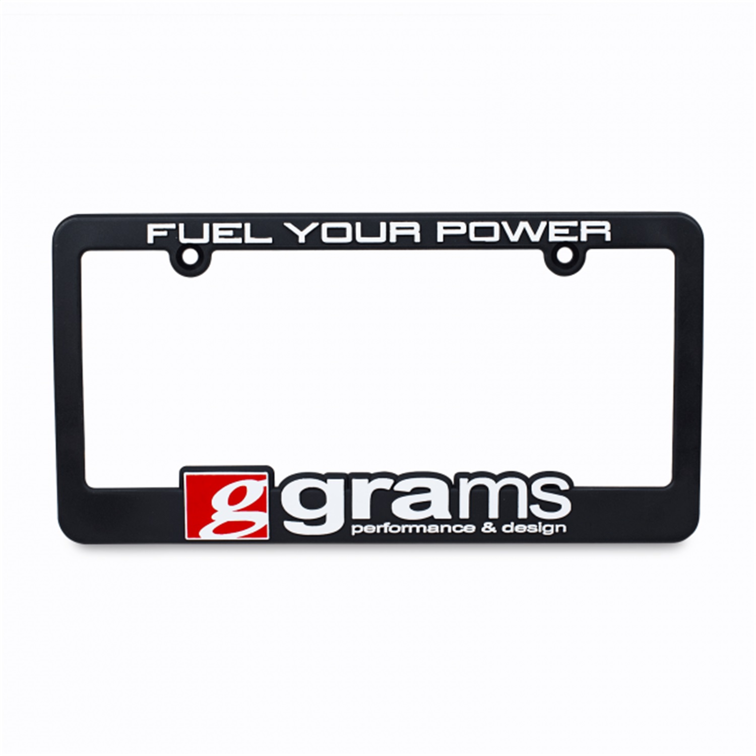 Grams Performance G38-99-1000 - Grams License Plate - Fuel Your Power