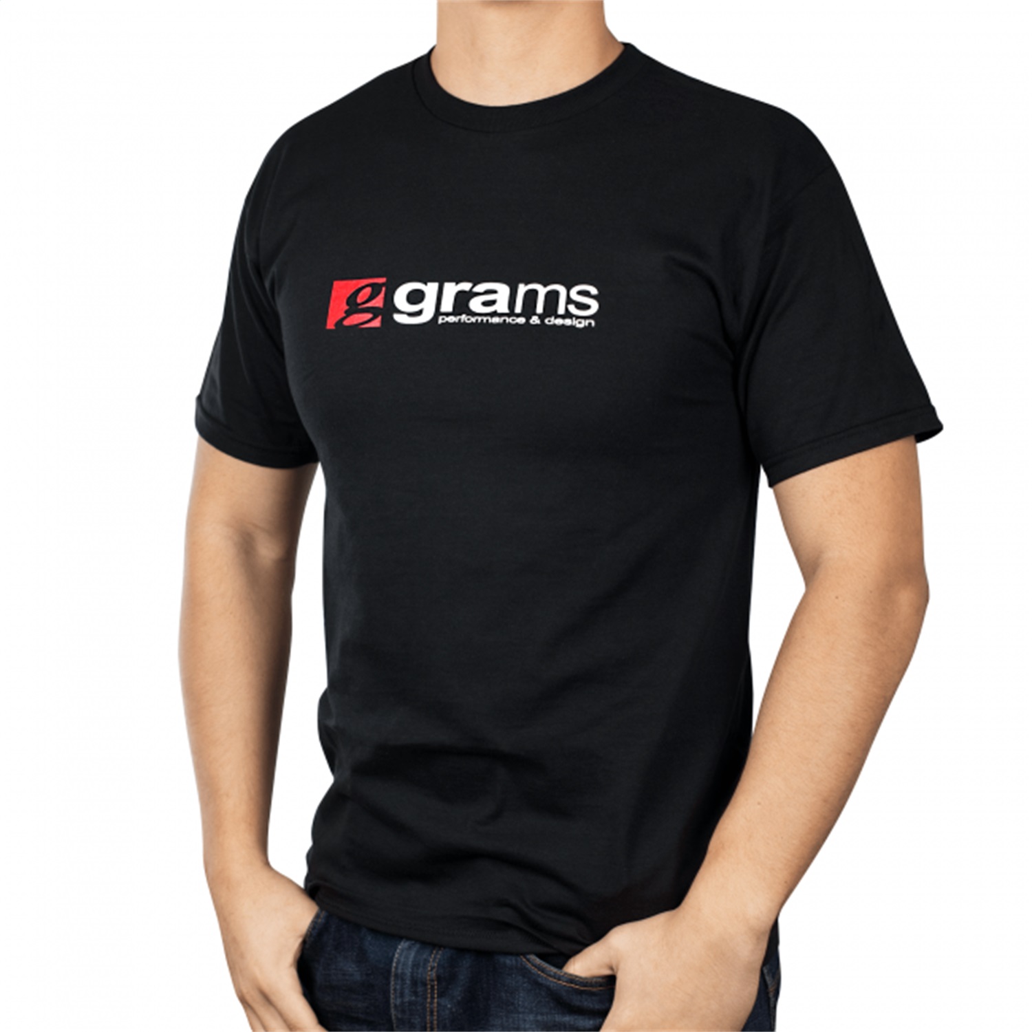 Grams Performance G35-99-6010 - and Design Logo Black T-Shirt - M