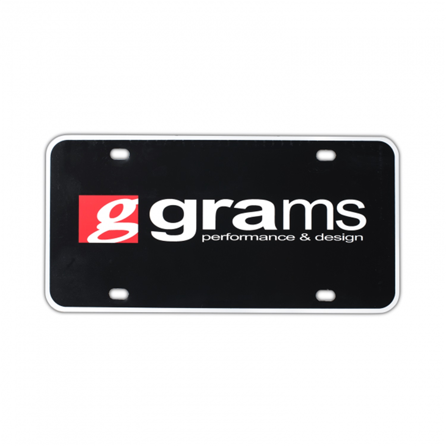 Grams Performance G38-99-2000 - License Plate Frame Insert
