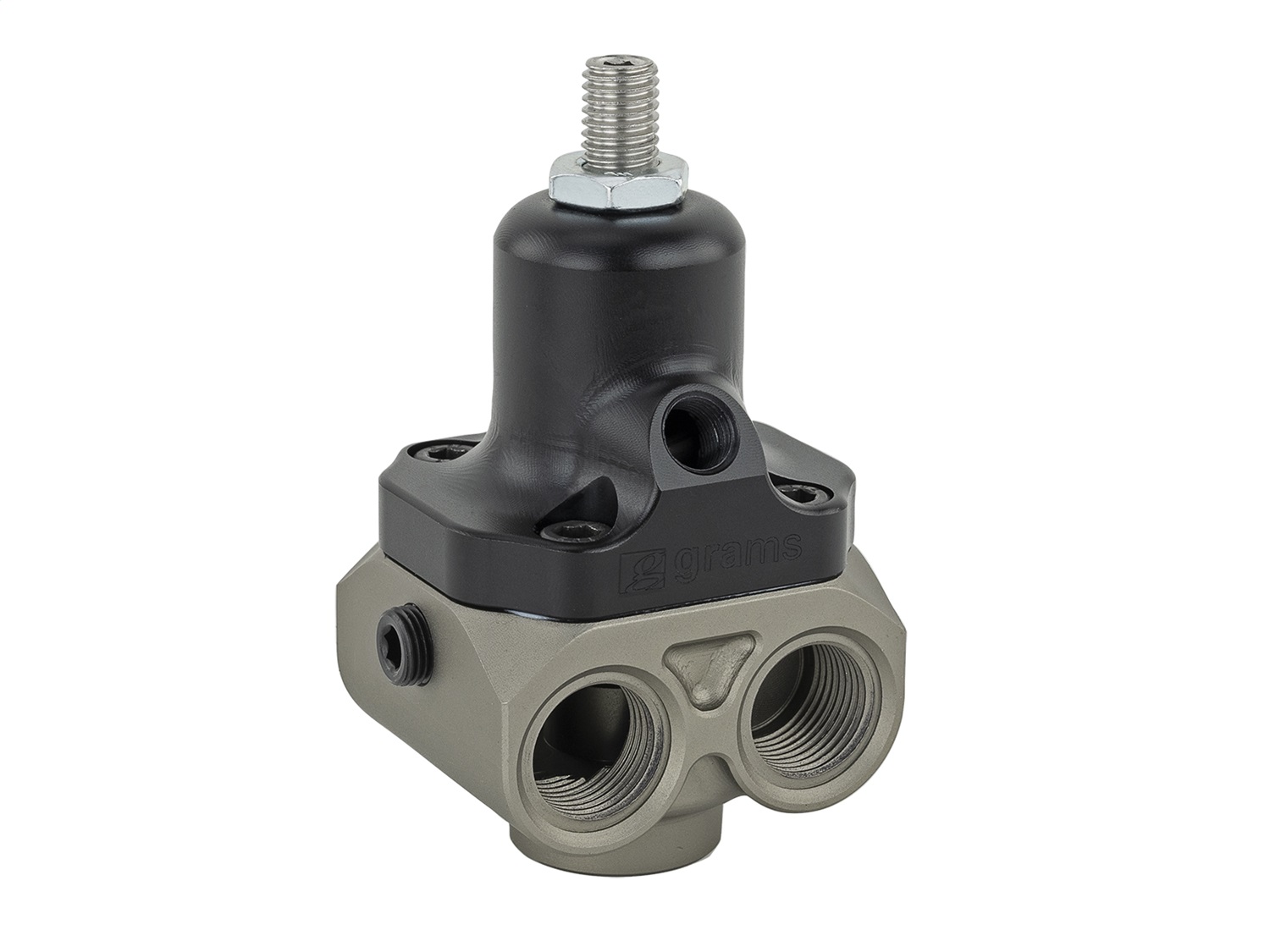 Grams Performance G60-99-0040 - Fuel Filter; 4 Port Regulator; Compatible w/ All Fuel Types;