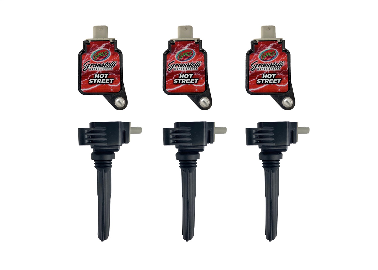 Granatelli Motorsports 26-0560HS - Granatelli 17-18 Ford EcoBoost 3.5TT Hi-Perf Coil-On-Plug Wire Conn Kit w/Coil Packs (45K Volts)