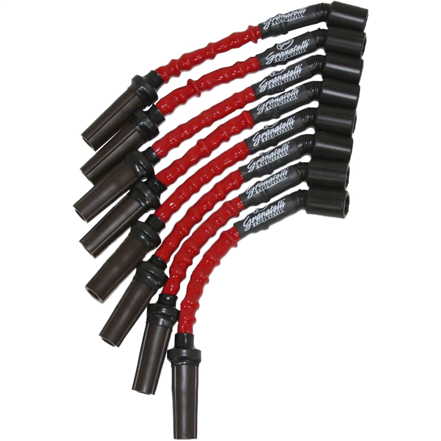 Granatelli Motorsports 28-1545HTR - Granatelli 14-23 GM LT1 6.2L Hi-Perf Coil-Near-Plug Ignition Wire Connector Kit w/Red Jacket