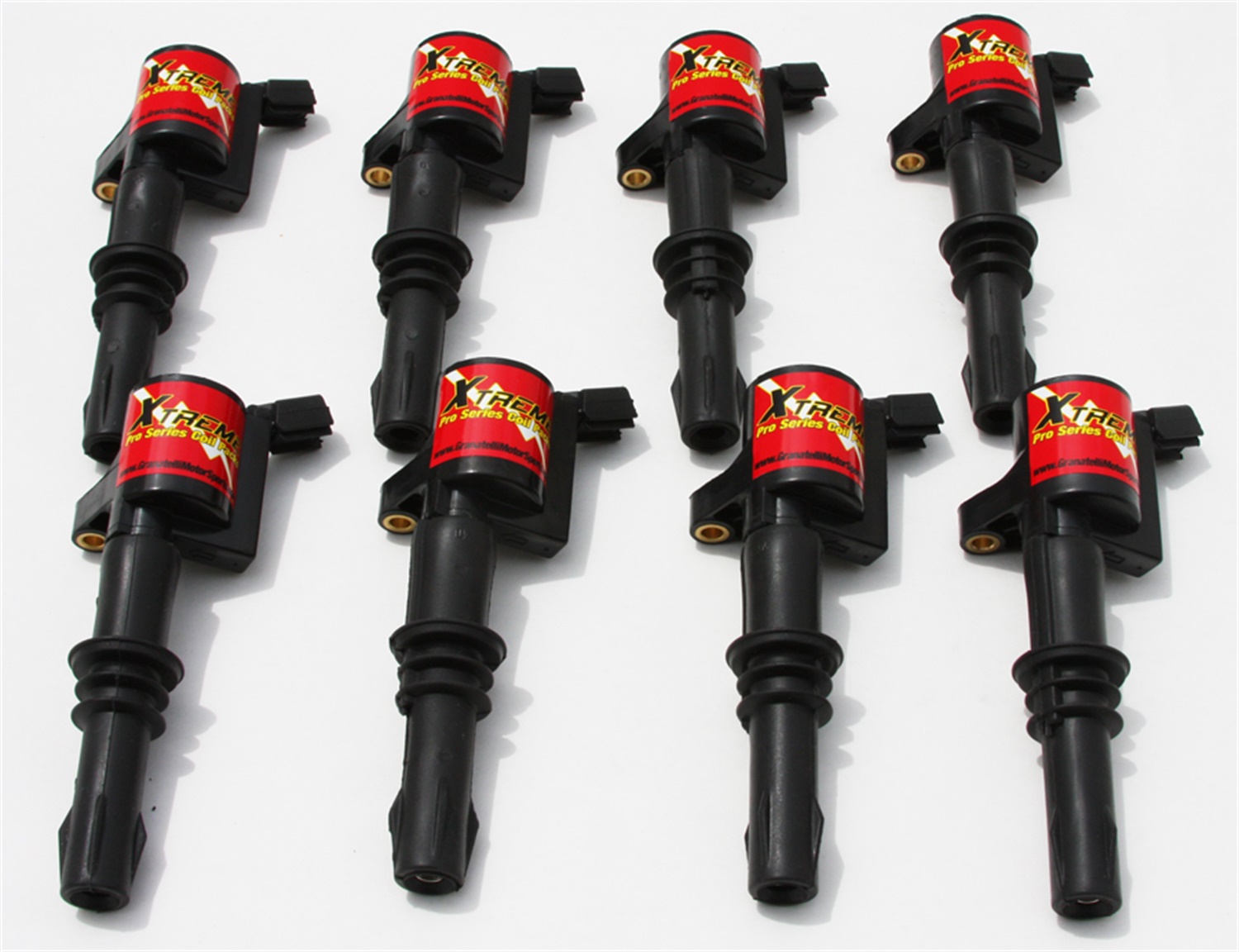 Granatelli Motorsports 28-1814SC - Granatelli 08.5-10 Ford 4.6/5.4L 3V Hi-Perf Coil-On-Plug Wire Conn Kit w/Coil Packs (65K Volts)