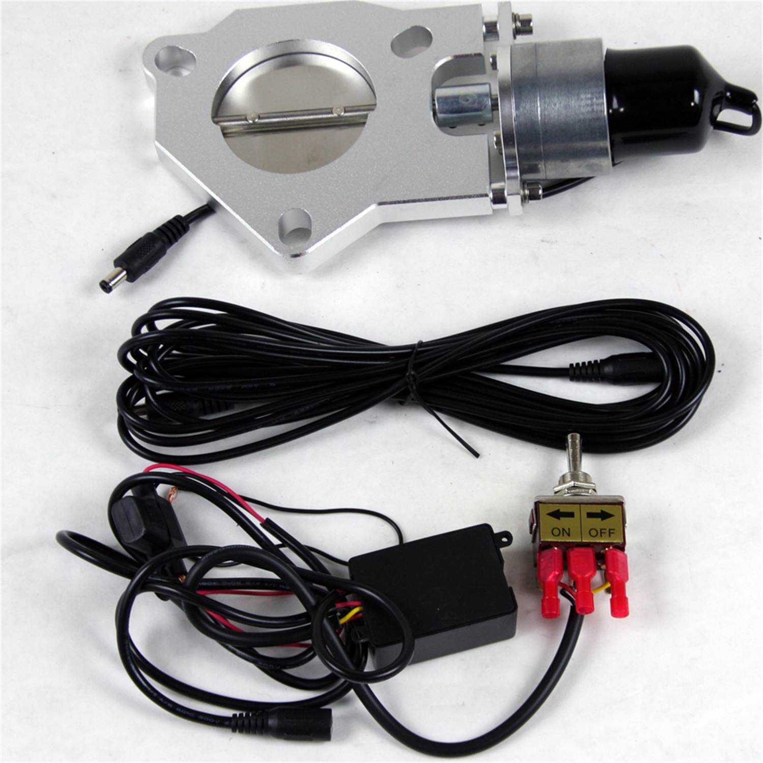 Granatelli Motorsports 307525C - Granatelli 2.5in Electronic Exhaust Cutout (Cutout Only)