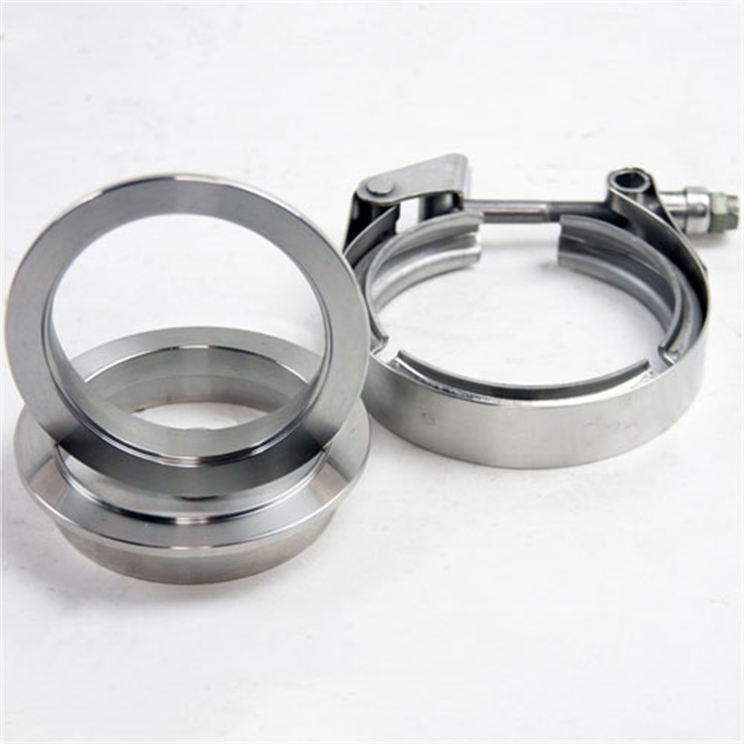 Granatelli Motorsports 308522-1 - Granatelli 2.25in Mating Male to Female Flanges w/V-Band Clamp