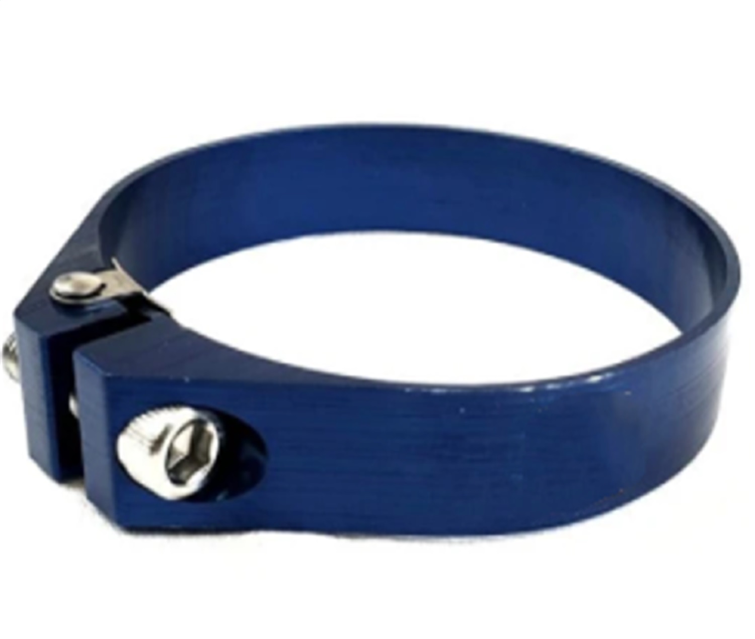 Granatelli Motorsports 971175B - Granatelli 1.75in OD Hose Clamp ID Adjustment Range 47.5-49.5mm - Blue