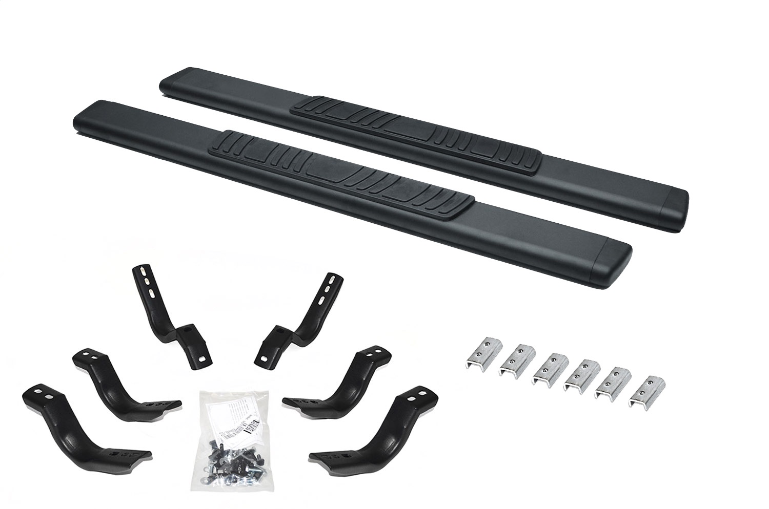 Go Rhino 685404552T - 07-18 Chevy 1500 5in OE Xtreme Low Profile Complete Kit w/Sidesteps + Brkts
