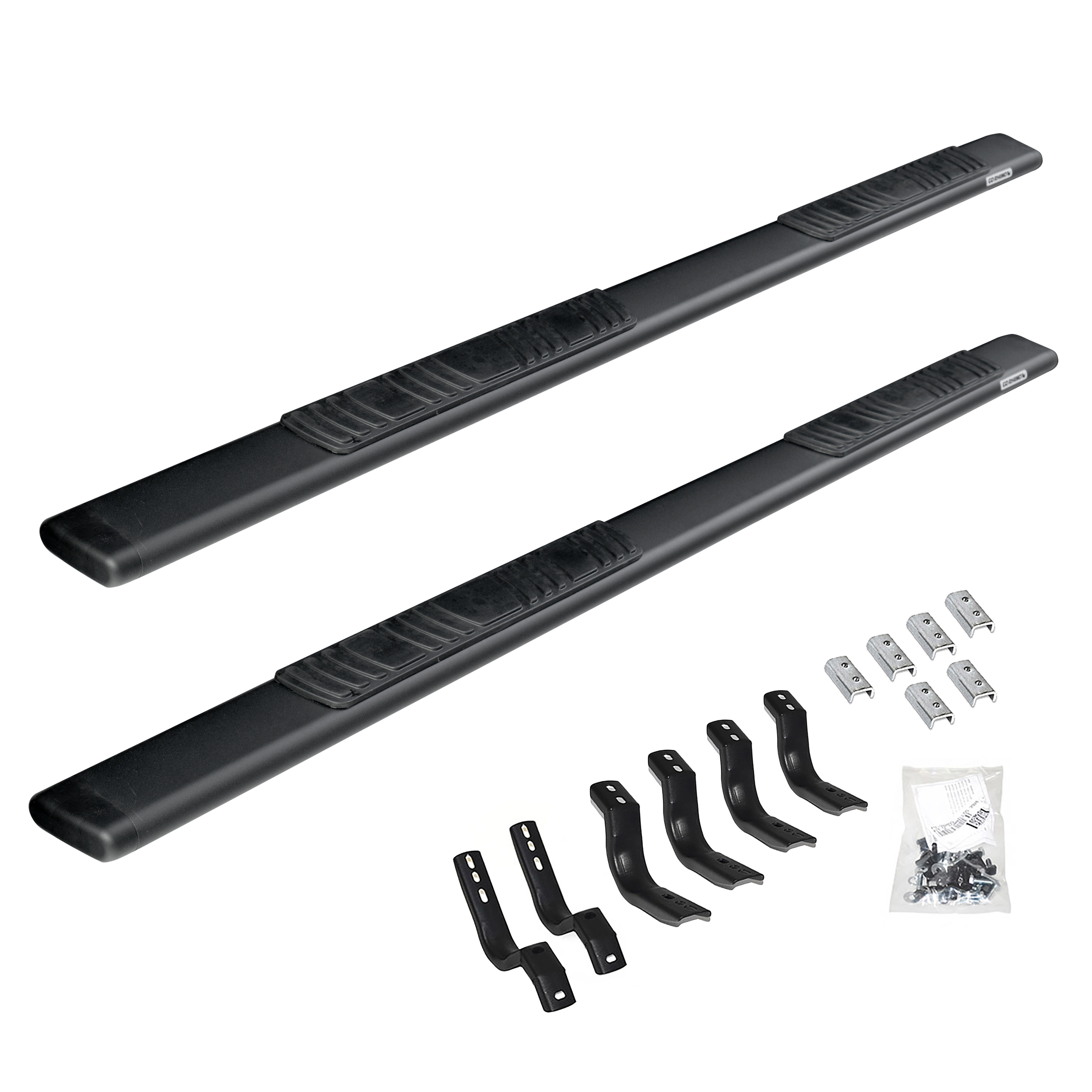 Go Rhino 685442987T - 05-20 Toyota Tacoma 5in OE Xtreme Low Profile Complete Kit w/Sidesteps + Brkts