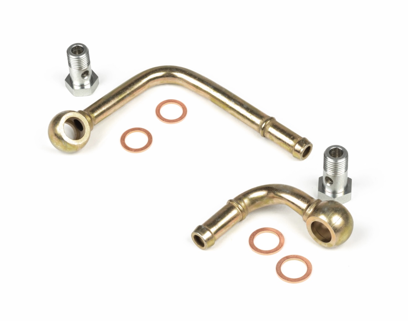 GrimmSpeed 123001 - Turbocharger Coolant Line Kit Replacement for EJ Turbos GrimmSpeed 123001 - Turbocharger Coolant Line Kit Replacement for EJ Turbos