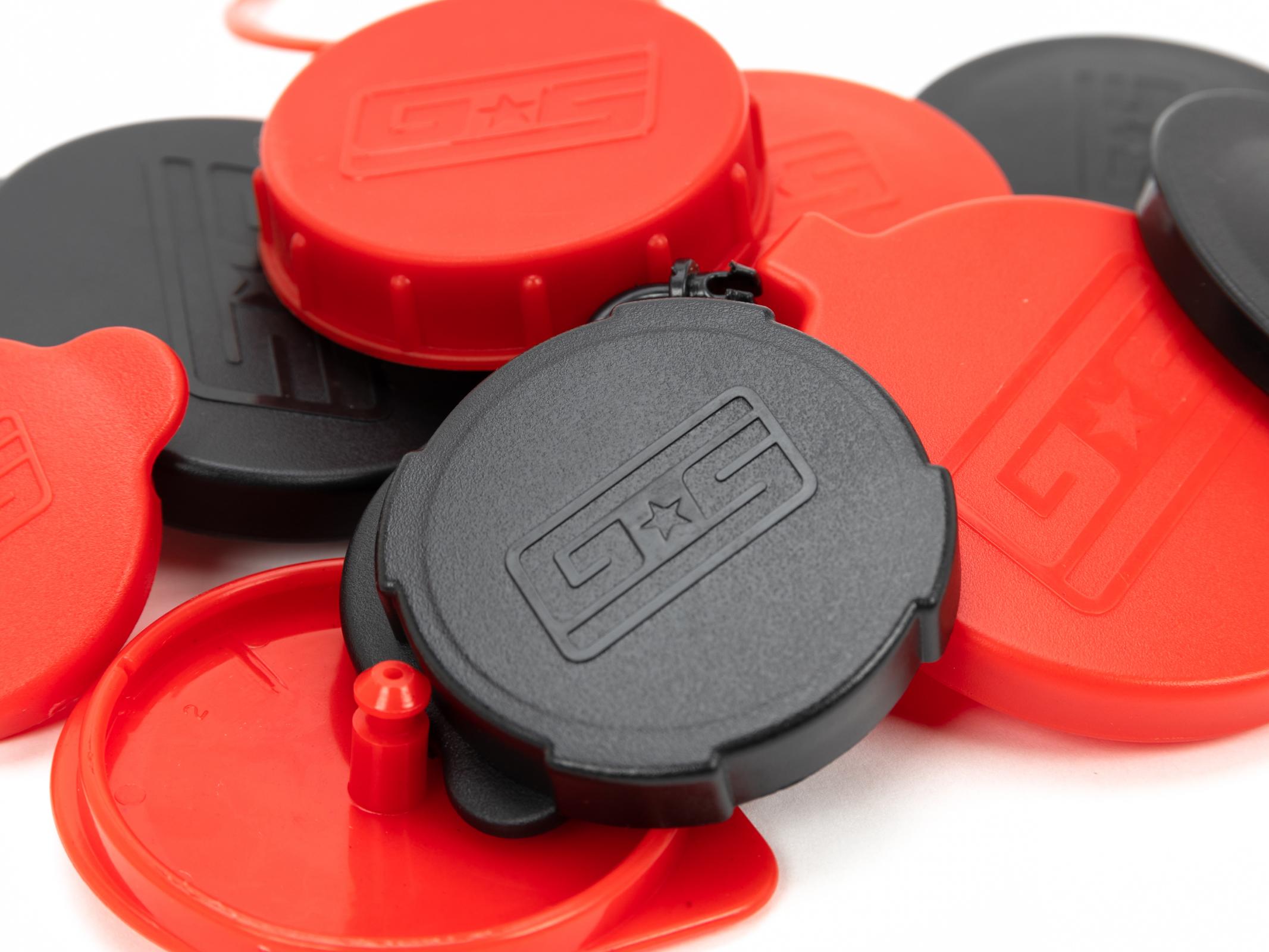GrimmSpeed 120069 - Engine Bay Reservoir Cap Set Black For Subaru 02-21 WRX/STI/FXT/OBXT/LGT GrimmSpeed 120069 - Engine Bay Reservoir Cap Set Black For Subaru 02-21 WRX/STI/FXT/OBXT/LGT