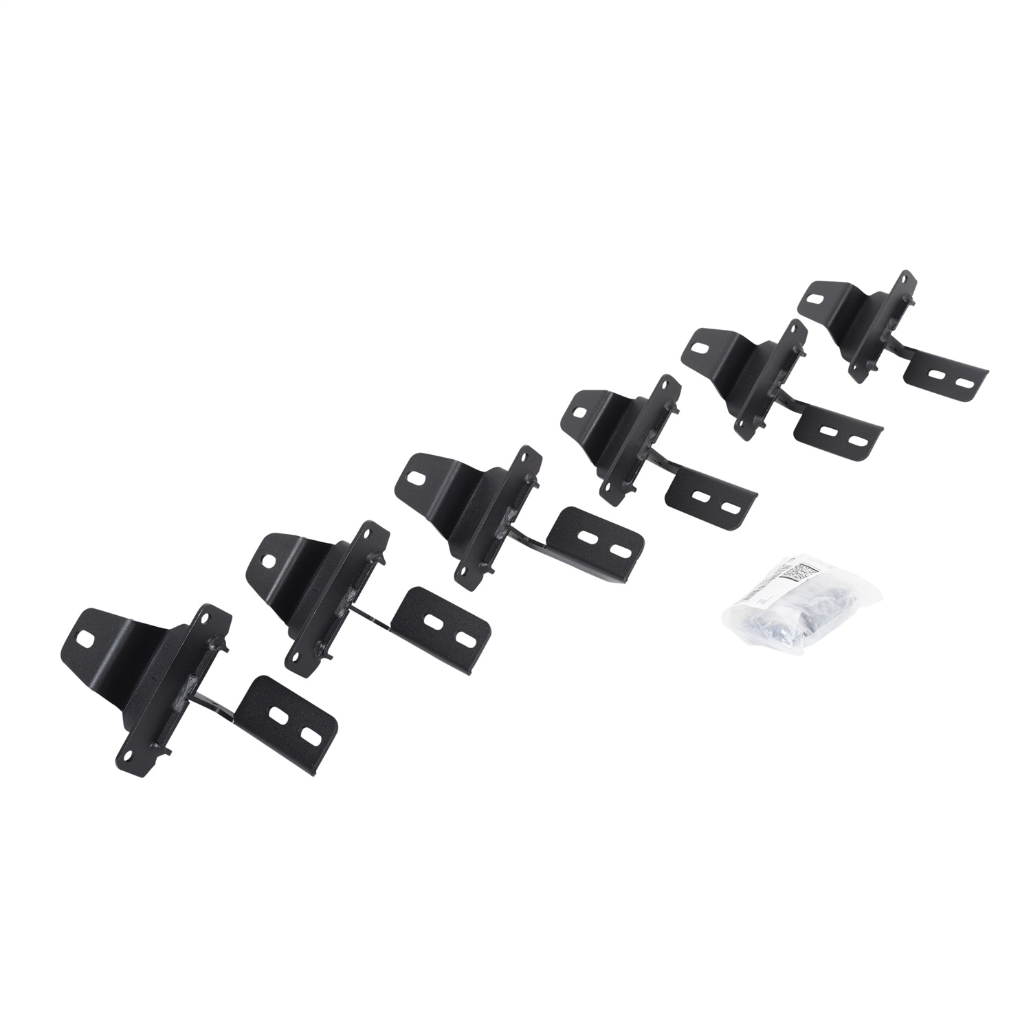 Go Rhino 6945065 - 18-20 Jeep Wrangler JLU Brackets for RB Running Boards