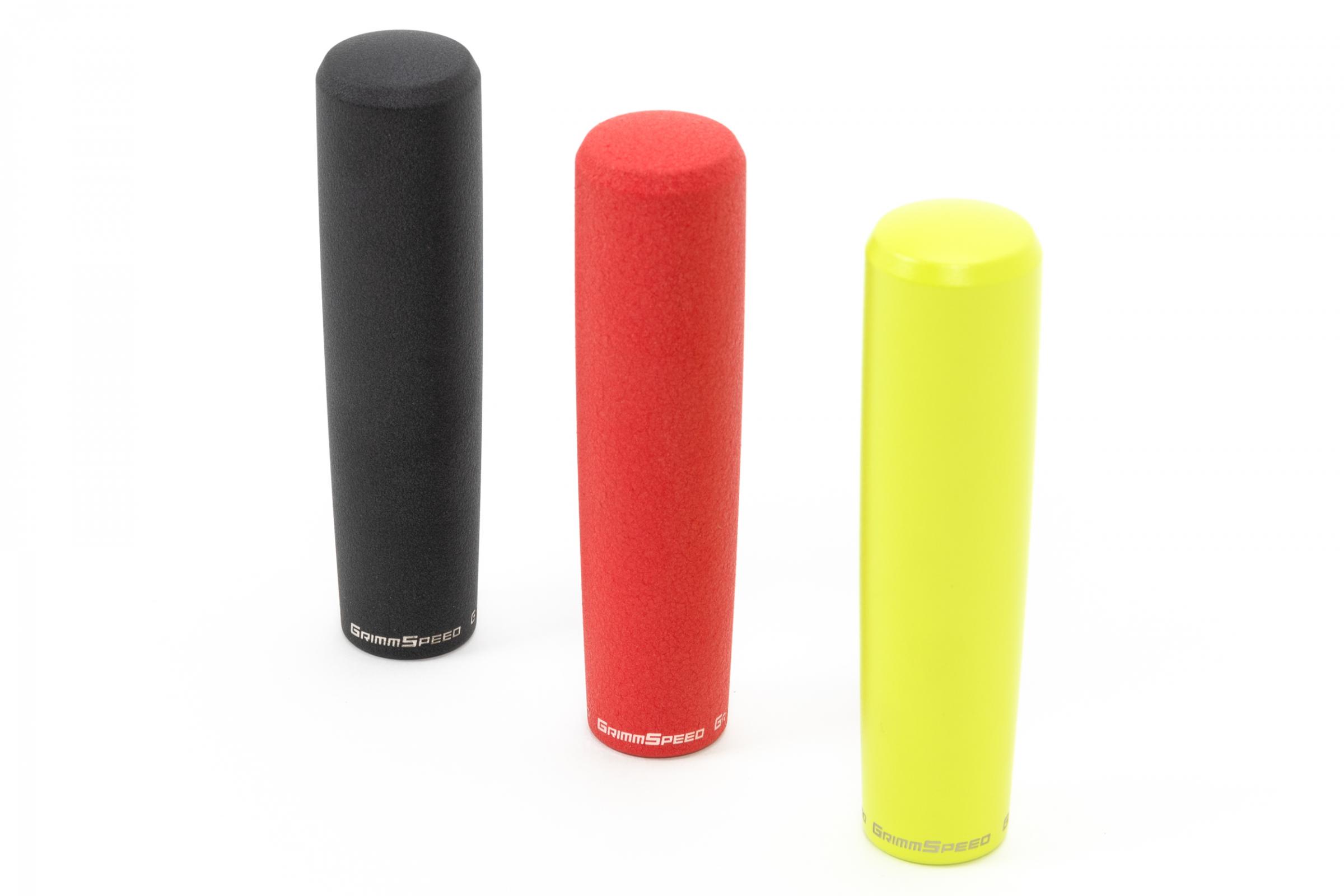 GrimmSpeed 380008 - Tallboy Shift Knob Aluminum Red M12x1.25 Manual For Subaru
