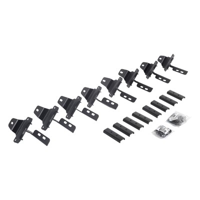 Go Rhino 6945166 - 20-22 Jeep Glatiador JT 4DR Mounting Brackets (V-Series V3/RB10 Slim/RB20 Slim) - Tex. Blk Go Rhino 6945166 - 20-22 Jeep Glatiador JT 4DR Mounting Brackets (V-Series V3/RB10 Slim/RB20 Slim) - Tex. Blk