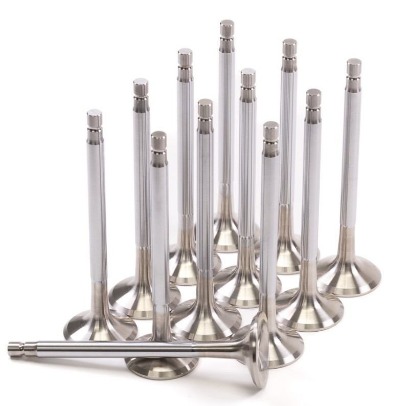 GSC Power Division 2148-12 - GSC P-D Nissan RB26DETT 35.65mm Head +1mm OS 103.8mm Long +1.5mm Tip Intake Valve - Set of 12