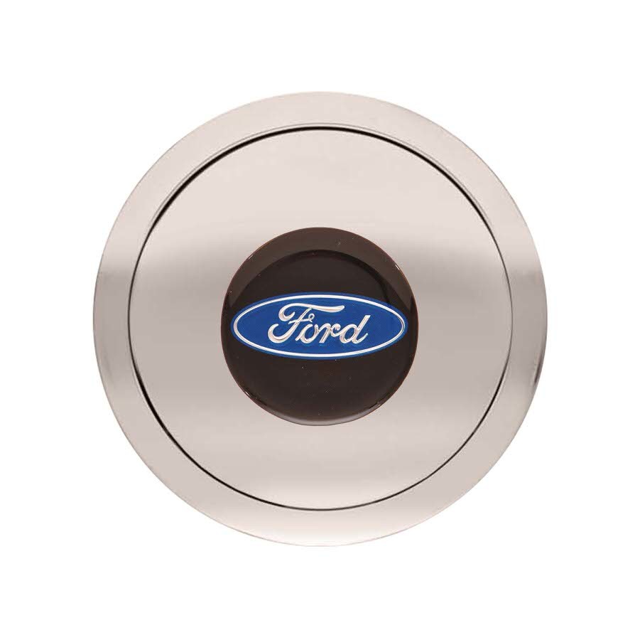 GT Performance 11-1121 - GT9 Horn Button Ford Logo Color Emblem