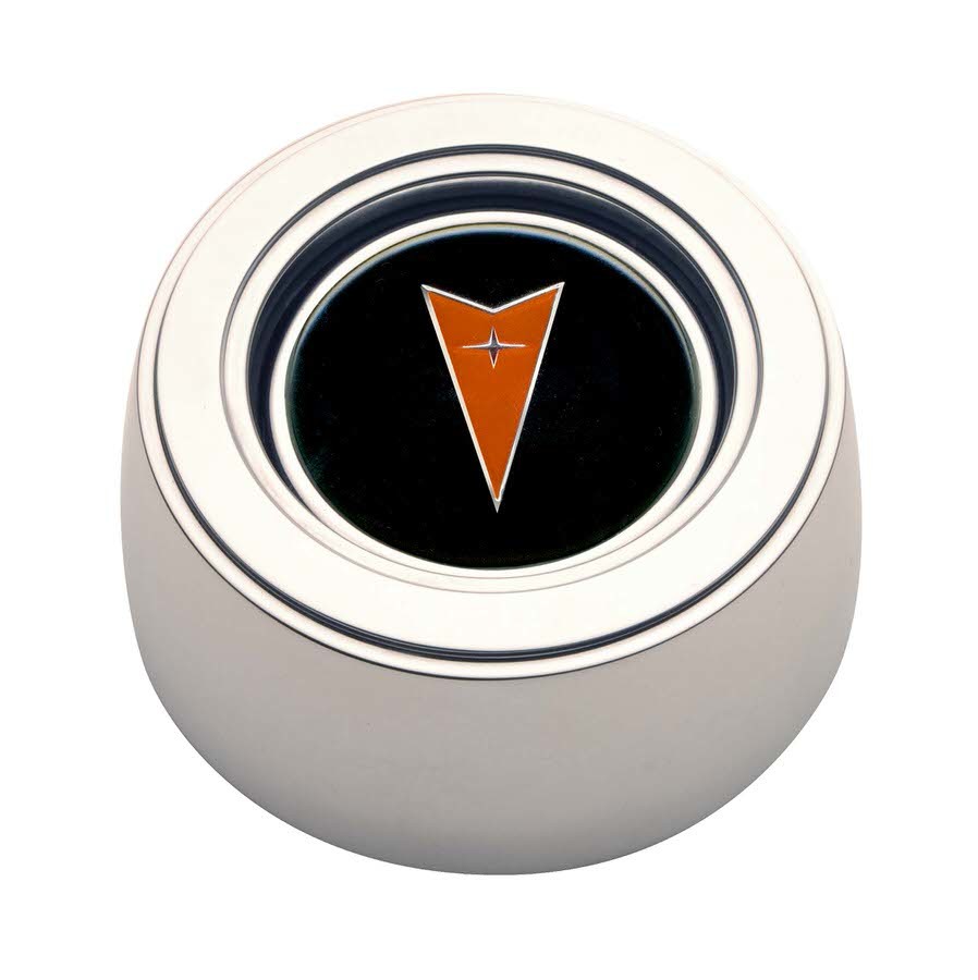 GT Performance 11-1532 - GT3 Hi-Rise Pontiac Colo r Horn Button Polished GT Performance 11-1532 - GT3 Hi-Rise Pontiac Colo r Horn Button Polished
