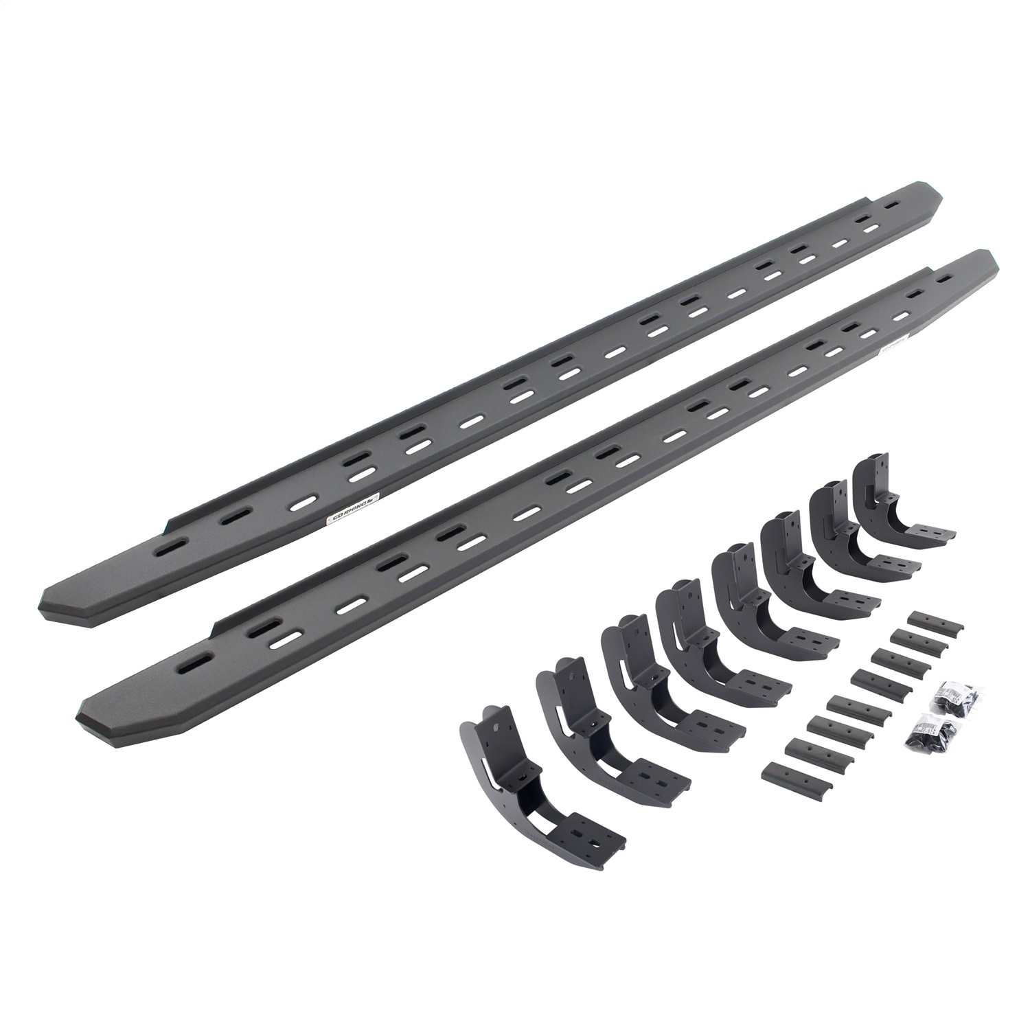 Go Rhino 69604887SPC -  RB30 Slim Line Running Boards with Mounting Bracket Kit - Textured Black