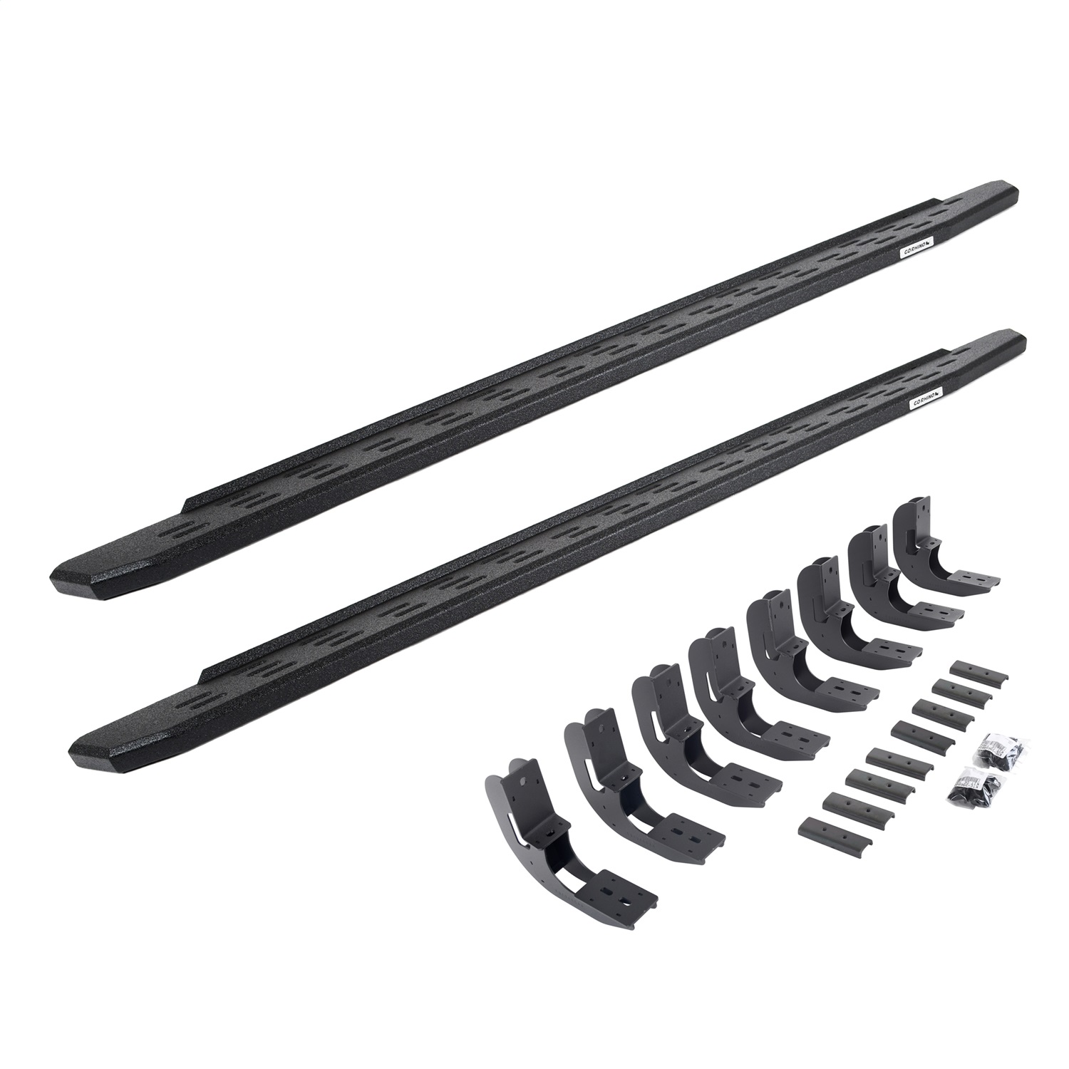 Go Rhino 69604887T - 19-22 Chevrolet Silverado 1500 RB30 Running Board 87in - Complete Kit