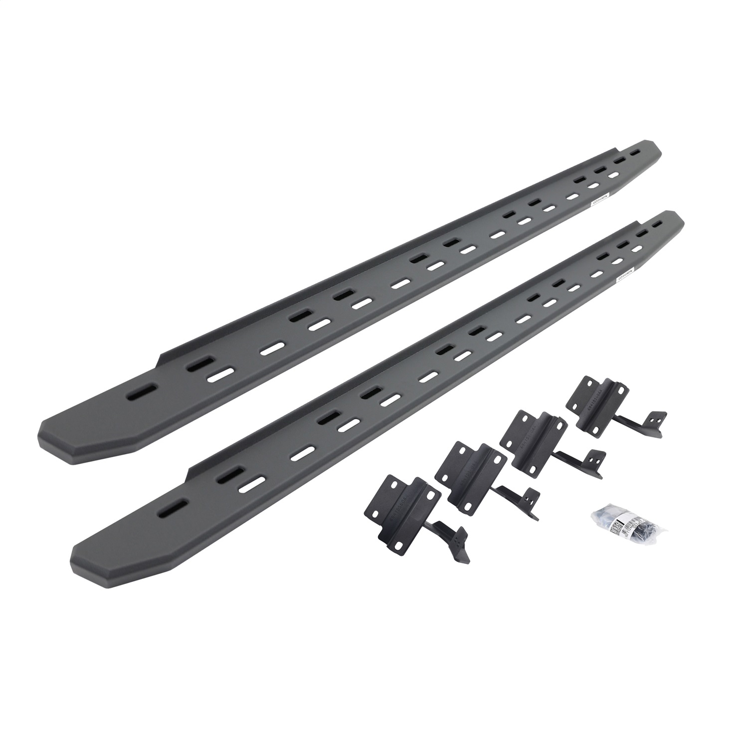 Go Rhino 69617780SPC -  RB30 Slim Line Running Boards with Mounting Bracket Kit - Textured Black