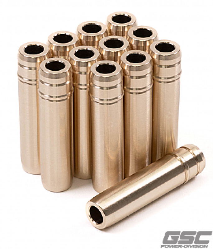 GSC Power Division 3138-12 - GSC P-D Nissan VR30DDTT Manganese Bronze Stopper Style Intake Valve Guide - Set of 12
