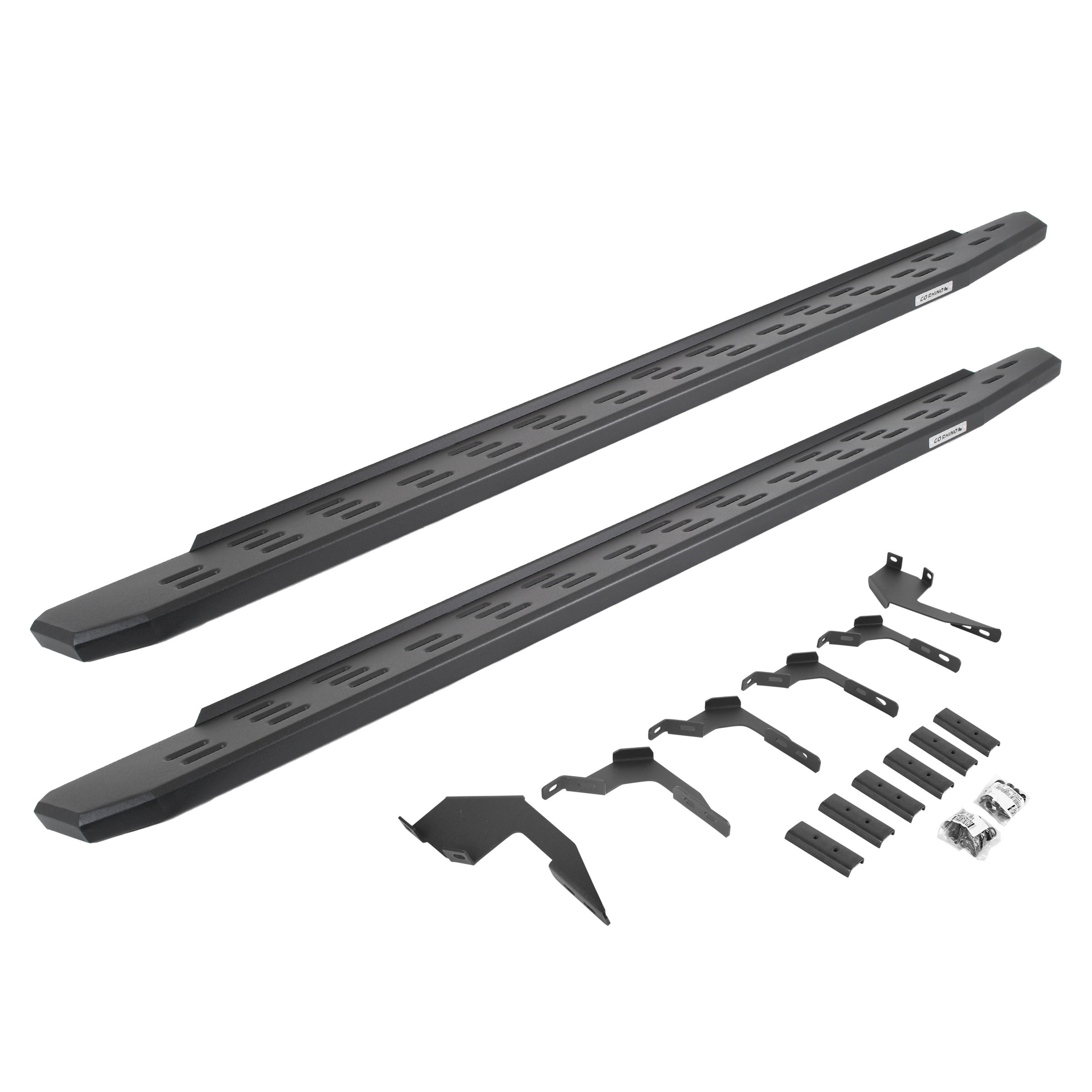Go Rhino 69636880PC - RB30 Running Boards with Mounting Bracket Kit - Textured Black Go Rhino 69636880PC - RB30 Running Boards with Mounting Bracket Kit - Textured Black