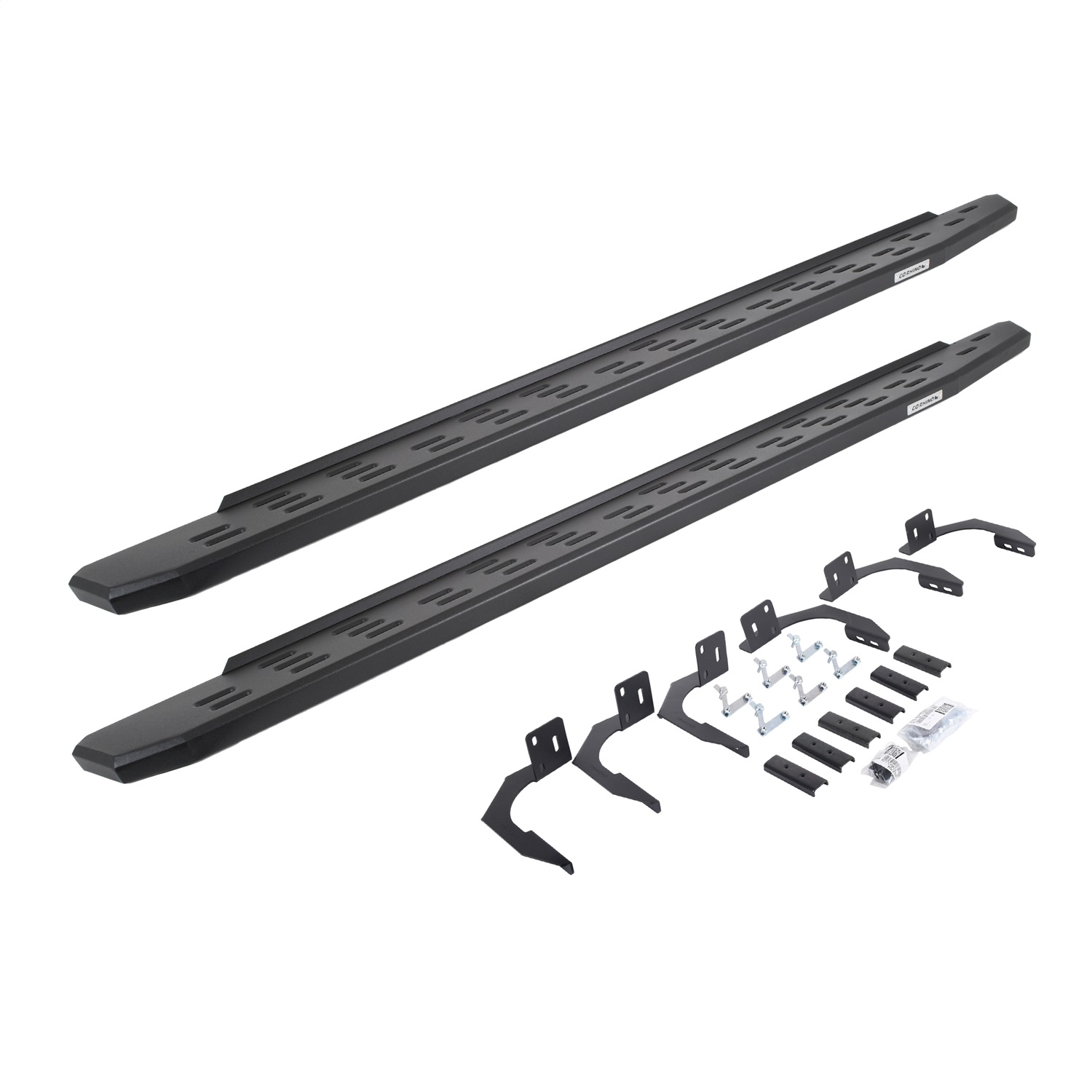 Go Rhino 69609980PC -  RB30 Running Boards with Mounting Bracket Kit - Textured Black