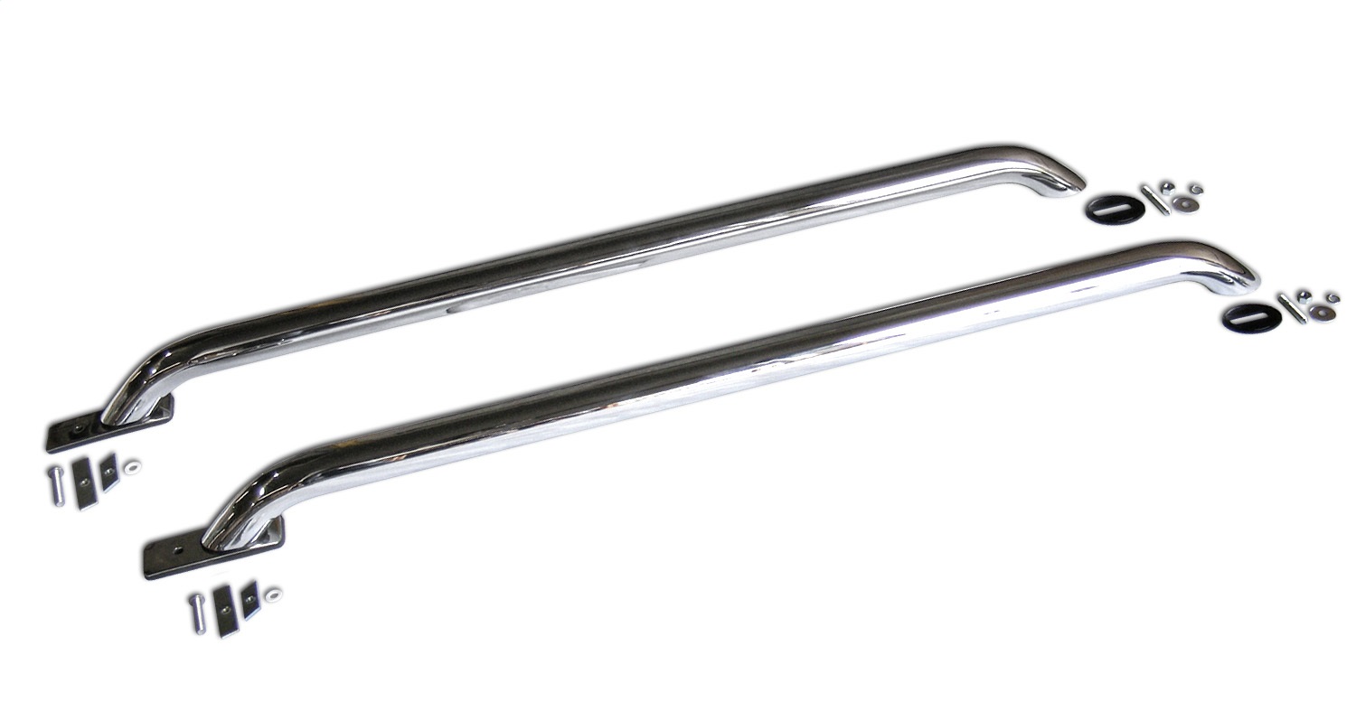 Go Rhino 8024C - Stake Pocket Bed Rails - Chrome - 4ft Go Rhino 8024C - Stake Pocket Bed Rails - Chrome - 4ft