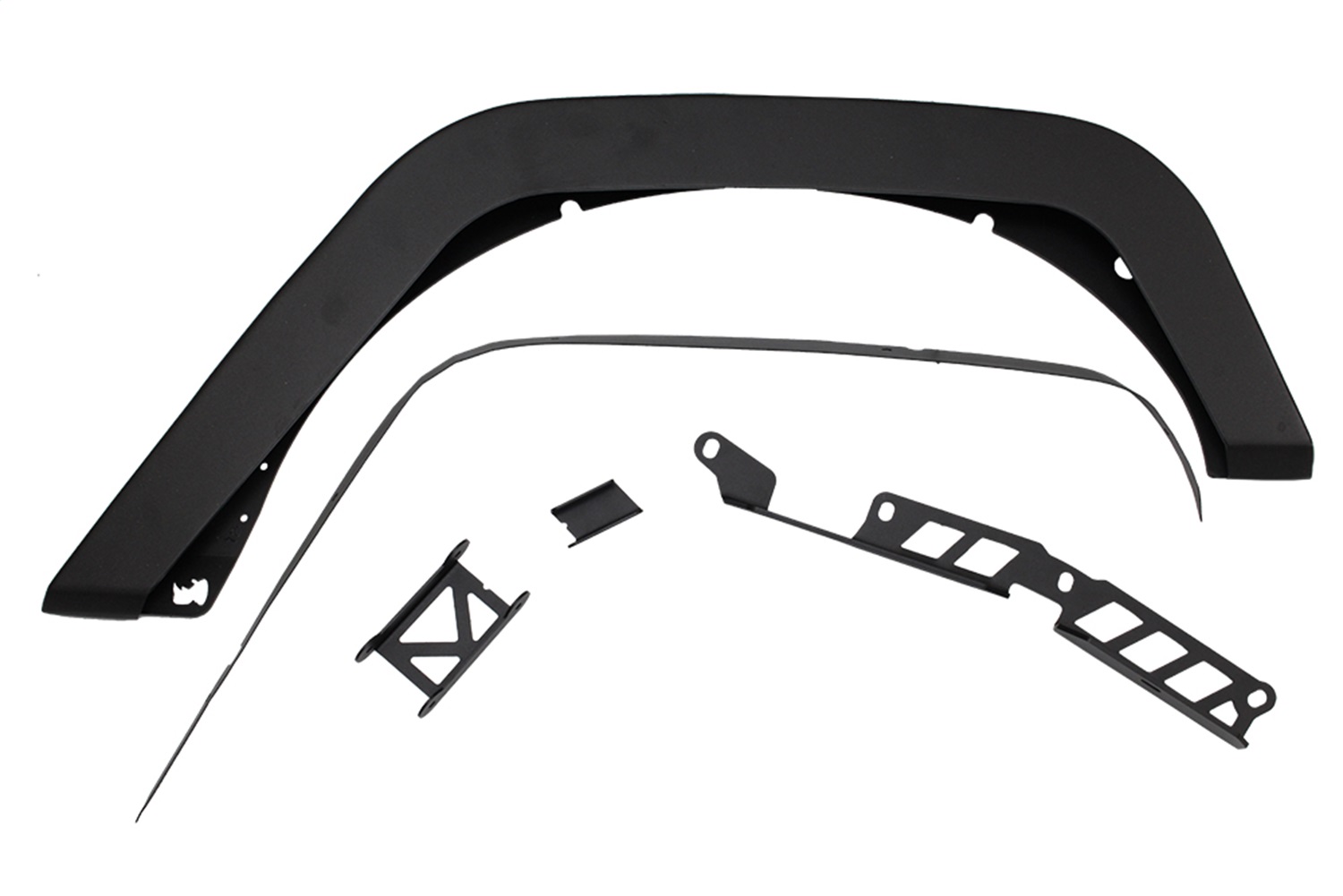 Go Rhino 701132T - 07-18 Jeep Wrangler JK/JKU Trailline Rear Fenders 3 inch