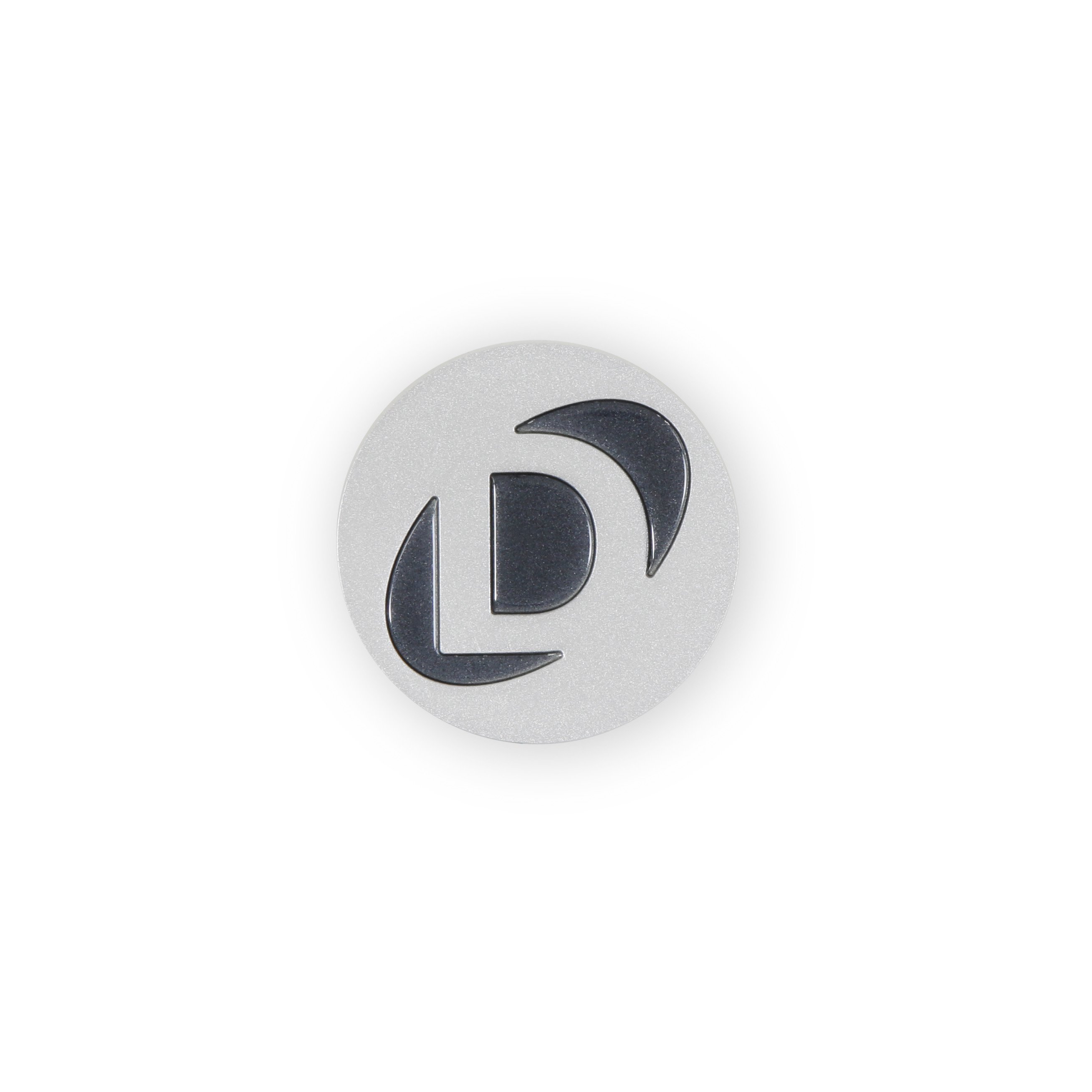 Halibrand HB010-DINAN-SLVR - Dinan Hyper Kinetic Tesla Wheel Center Cap