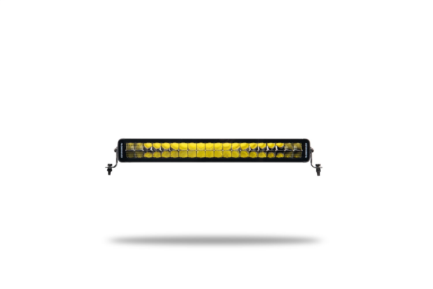 Go Rhino 752002111CDS - Xplor Blackout Series Dbl Row LED Light Bar (Side/Track Mount) 21.5in. - Blk