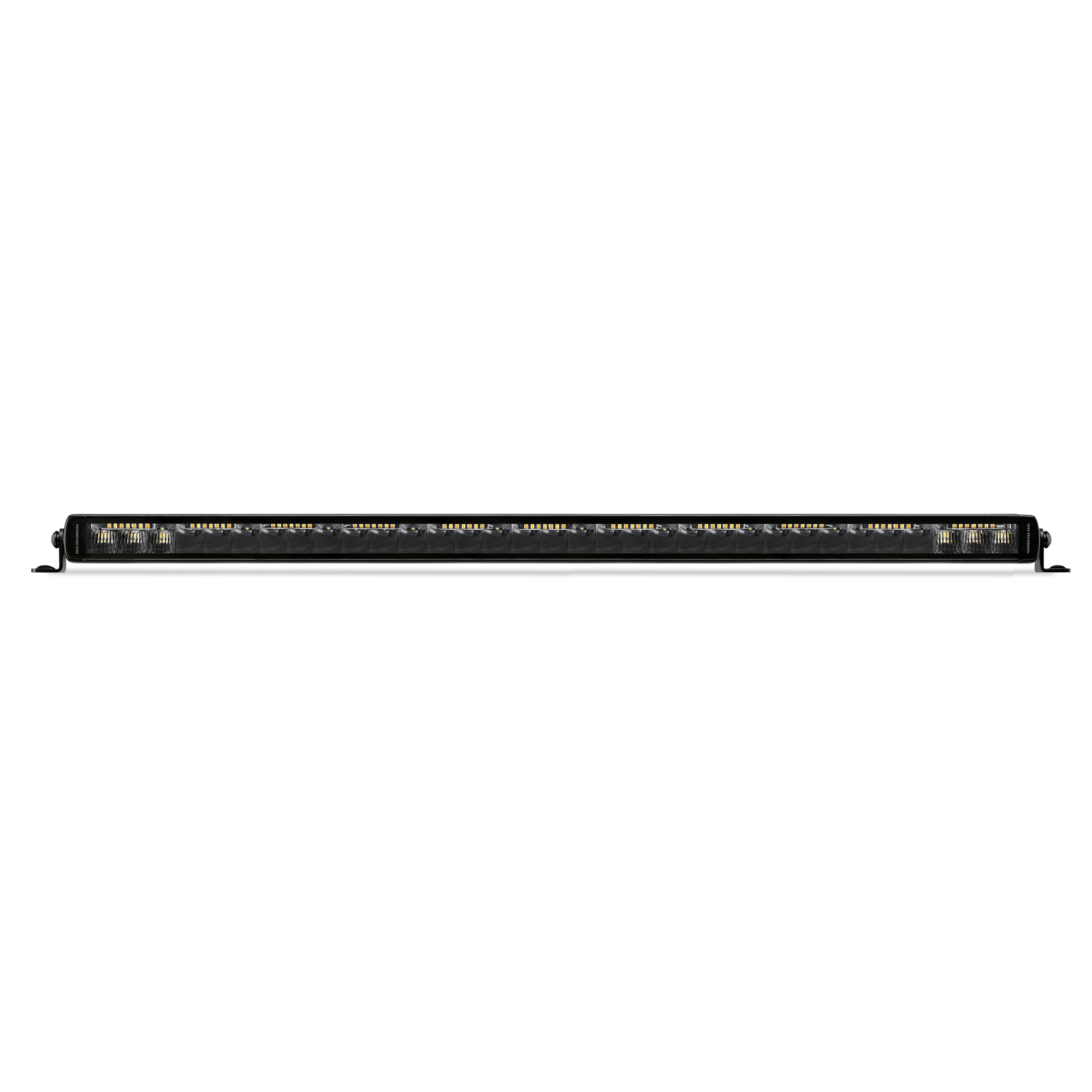 Go Rhino 751653212CSS - Xplor Blackout Combo Series Sgl Row LED Light Bar w/Amber (Side/Track Mount) 31.5in. - Blk Go Rhino 751653212CSS - Xplor Blackout Combo Series Sgl Row LED Light Bar w/Amber (Side/Track Mount) 31.5in. - Blk