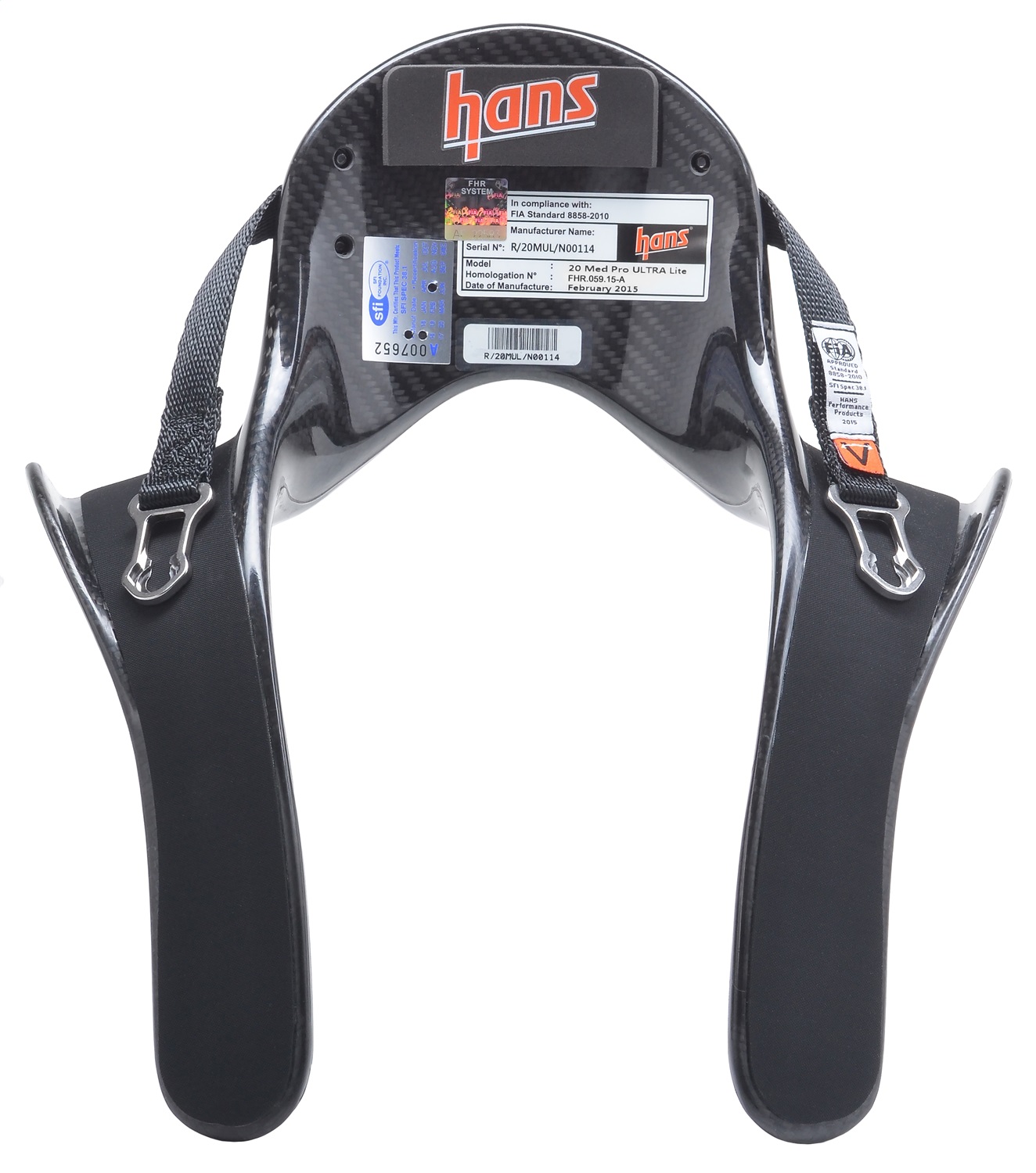 Hans NAK142463FIA - Pro Ultra Lite Head And Neck Restraint System