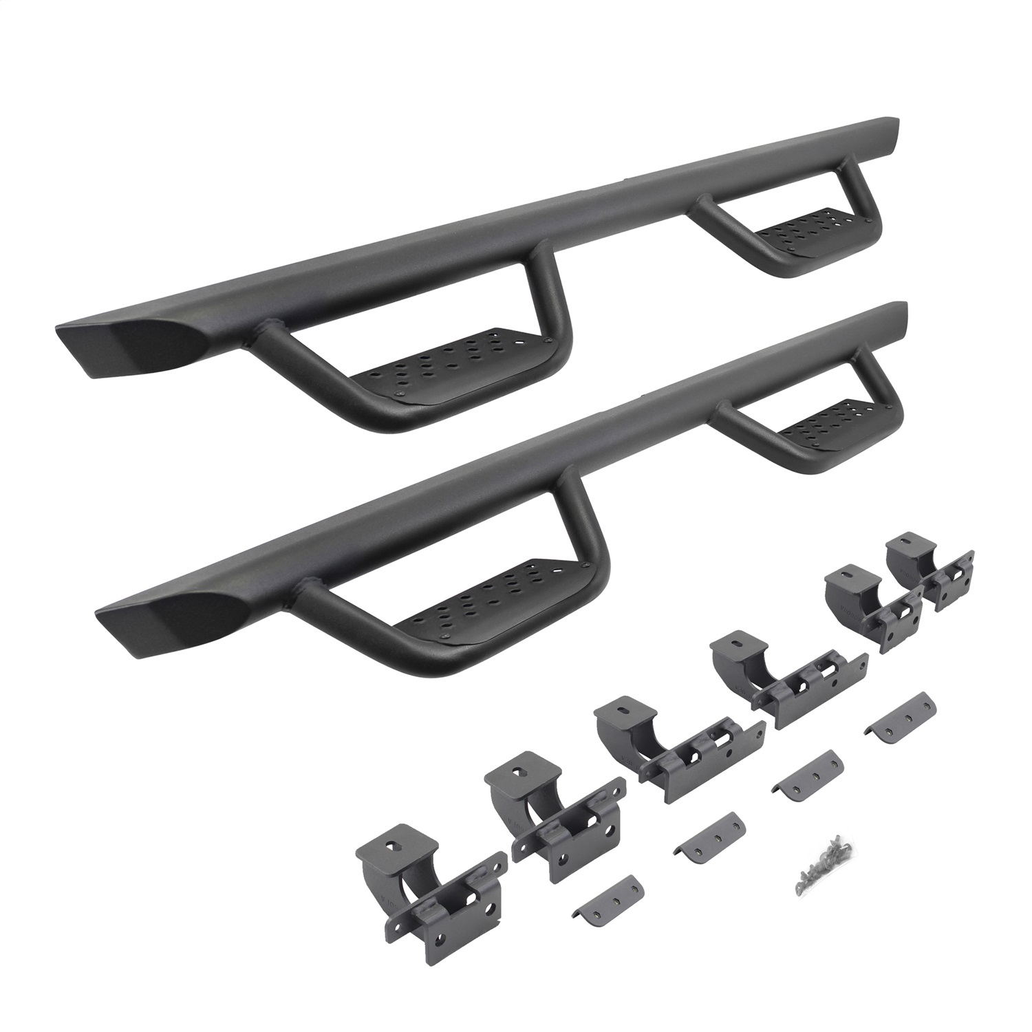 Go Rhino D224516T -  Domintator Extreme D2 Side Steps With Mounting Brackets - Textured Black