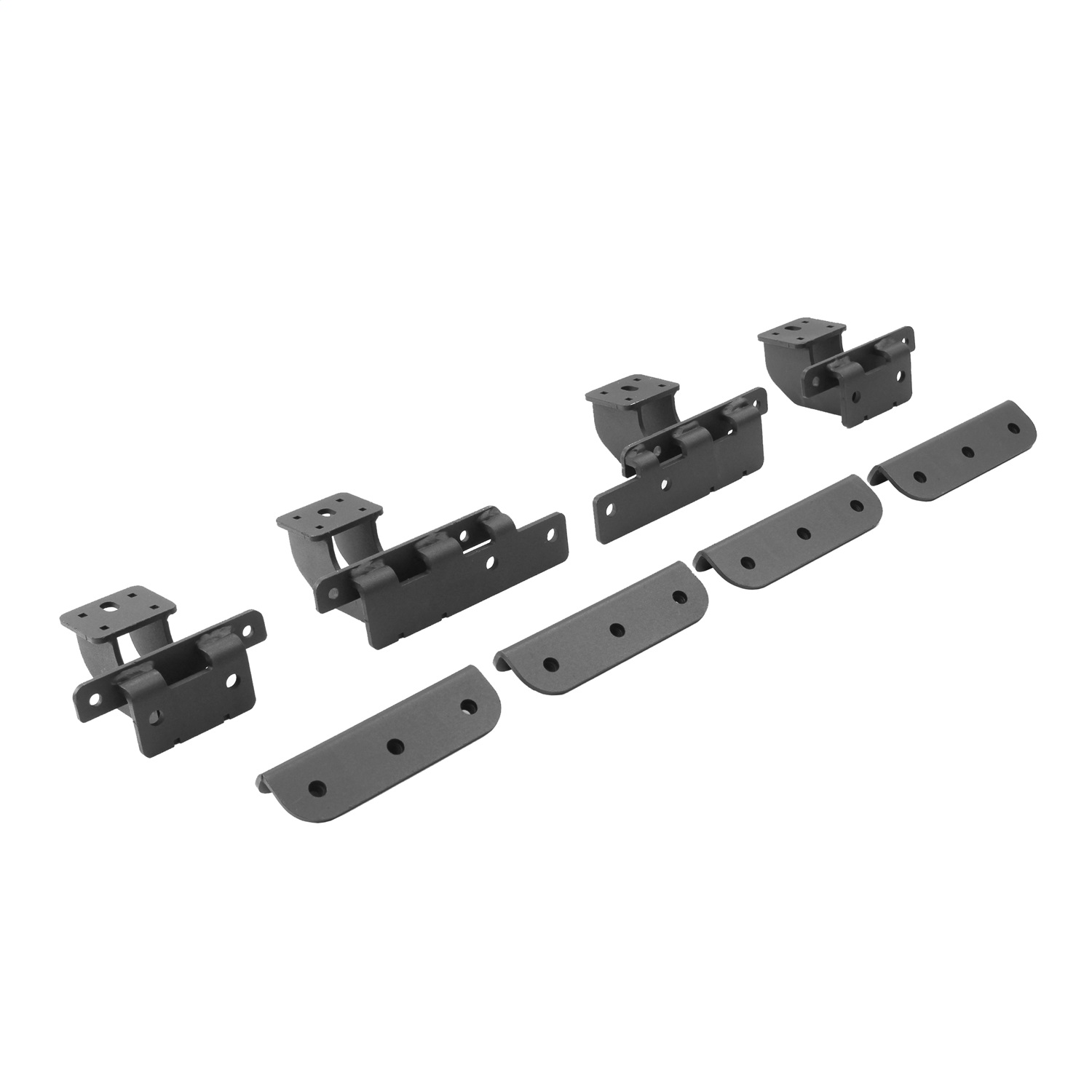 Go Rhino D64927TK - 18-20 Jeep Wrangler JL Brackets for Dominator Extreme SideSteps