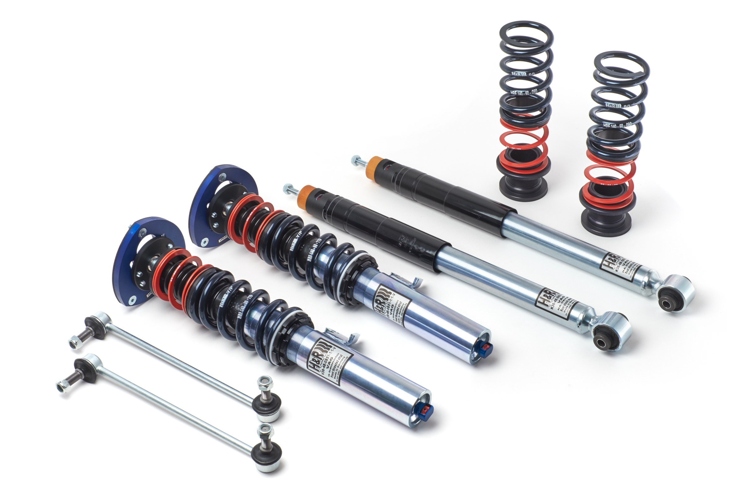 H&R RSS48851-1 - 15-21 Volkswagen Golf/Golf GTI S/SE/SEL/1.8T MK7 RSS+ Coil Over (Damping Adjustable)