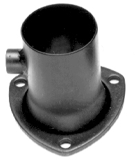Hedman Hedders 21126 - 2-1/2 IN. 3-BOLT FLANGE O2 HEADER REDUCERS FOR 2-1/4 IN. EXHAUST SYSTEM; 3-BOLT TRIANGULAR FLANGE