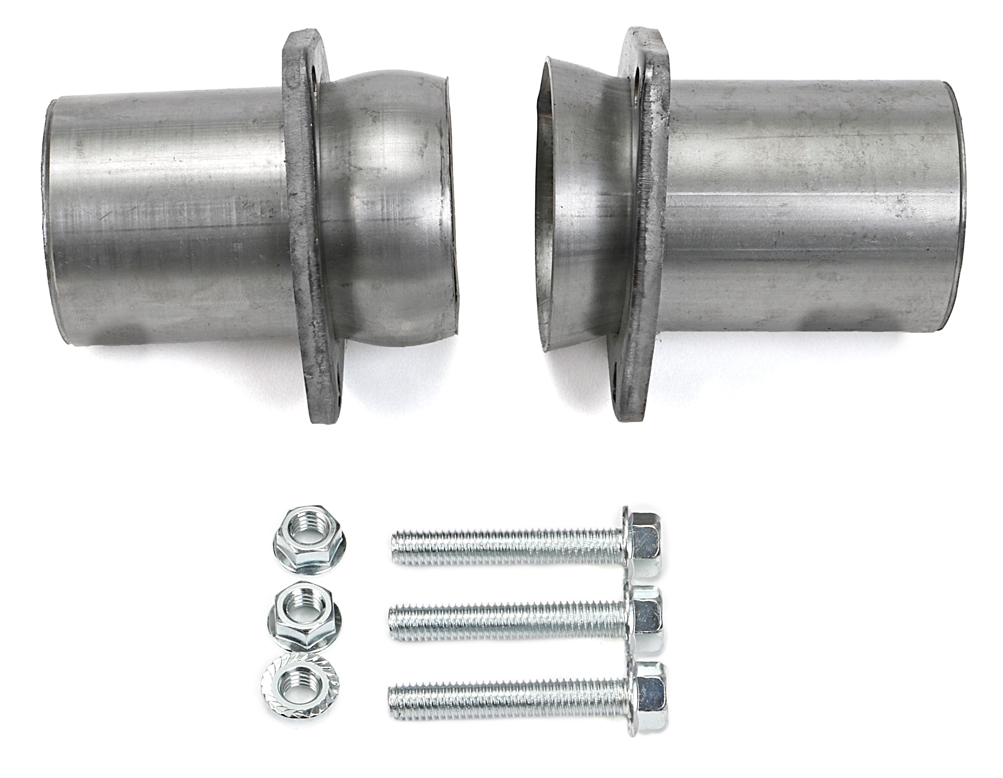 Hedman Hedders 21151 - 2 1/2 IN. MILD STEEL COLLECTOR BALL FLANGE KIT