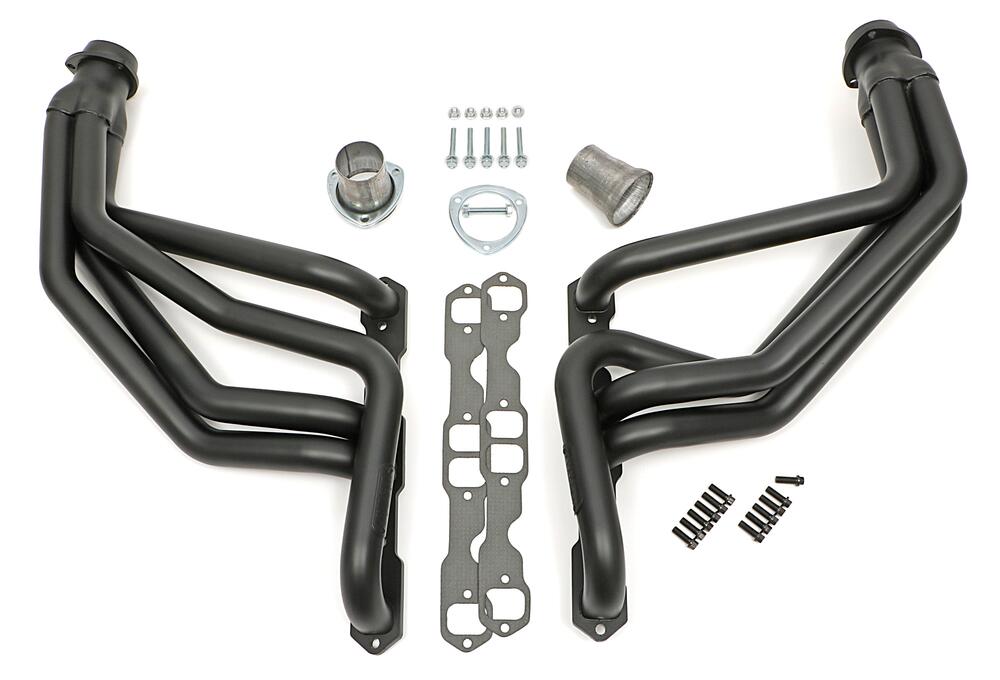 Hedman Hedders 63088 - ELITE CHEVY GMC P/U 1 3/4 IN. SB- BLACK MAXX
