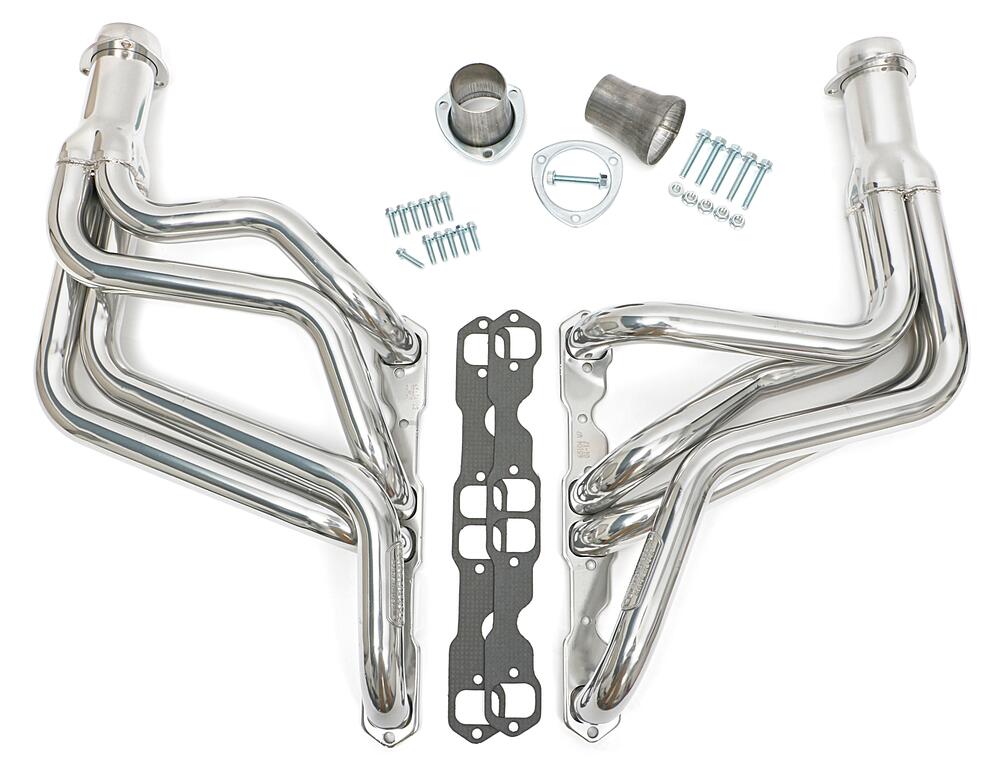 Hedman Hedders 66104 - HTC COATED HEADERS; 1-3/4 IN. TUBE DIA.; 3 IN. COLL.; FULL LENGTH DESIGN