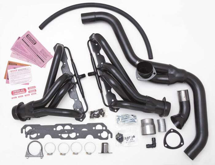 Hedman Hedders 68481 - STANDARD UNCOATED HEADERS; 1-5/8 IN. TUBE DIA.; STOCK COLL.; MID-LENGTH DESIGN