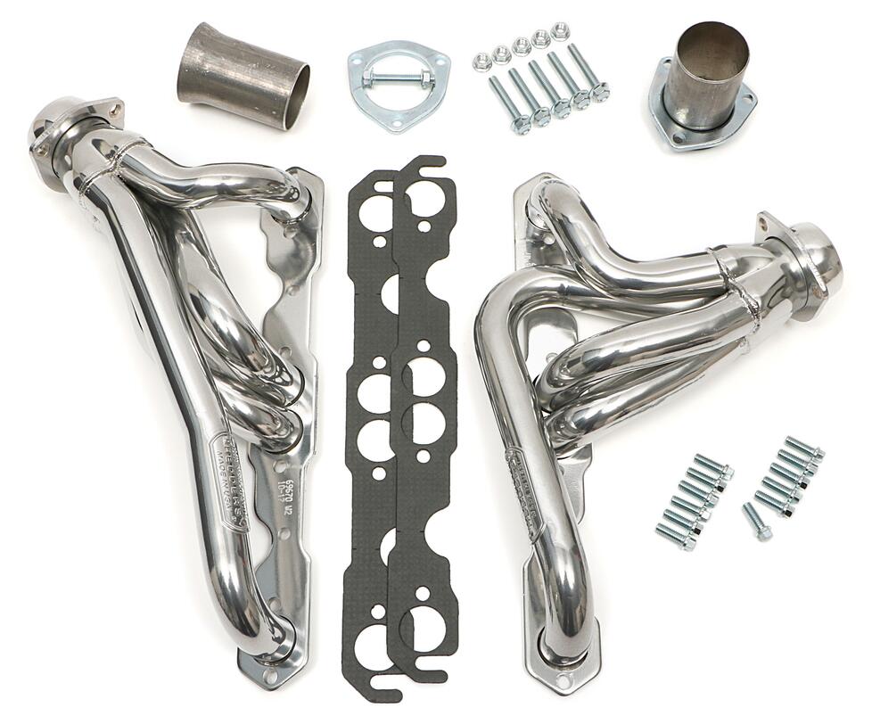 Hedman Hedders 69676 - HTC COATED HEADERS; 1-1/2 IN. TUBE DIA.; 2-1/2 IN. COLL.; MID-LENGTH DESIGN
