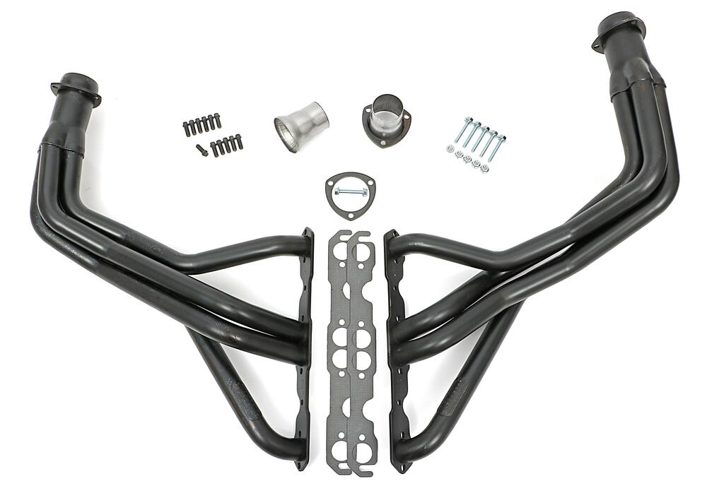 Hedman Hedders 69510 - STANDARD UNCOATED HEADERS; 1-5/8 IN. TUBE DIA.; 3 IN. COLL.; FULL LENGTH DESIGN