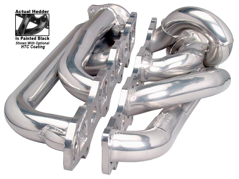 Hedman Hedders 79580 - STANDARD UNCOATED HEADERS; 1-1/2 IN. TUBE DIA.; STOCK COLL.; SHORTY DESIGN