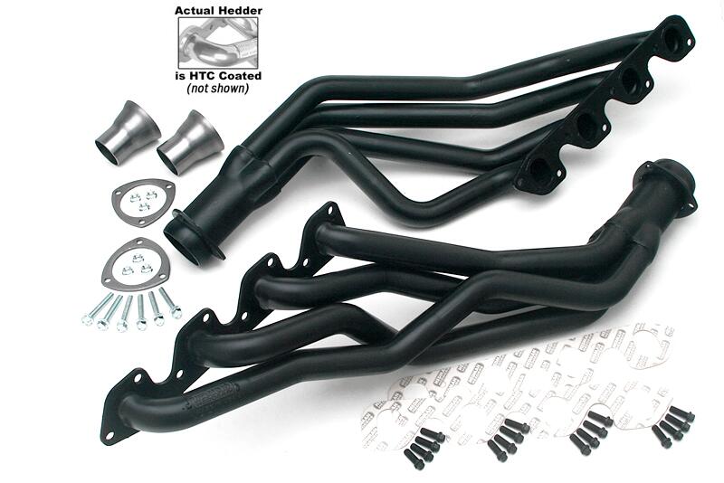 Hedman Hedders 88326 - HTC COATED HEADERS; 1-5/8 IN. TUBE DIA.; 3 IN. COLL.; FULL LENGTH DESIGN