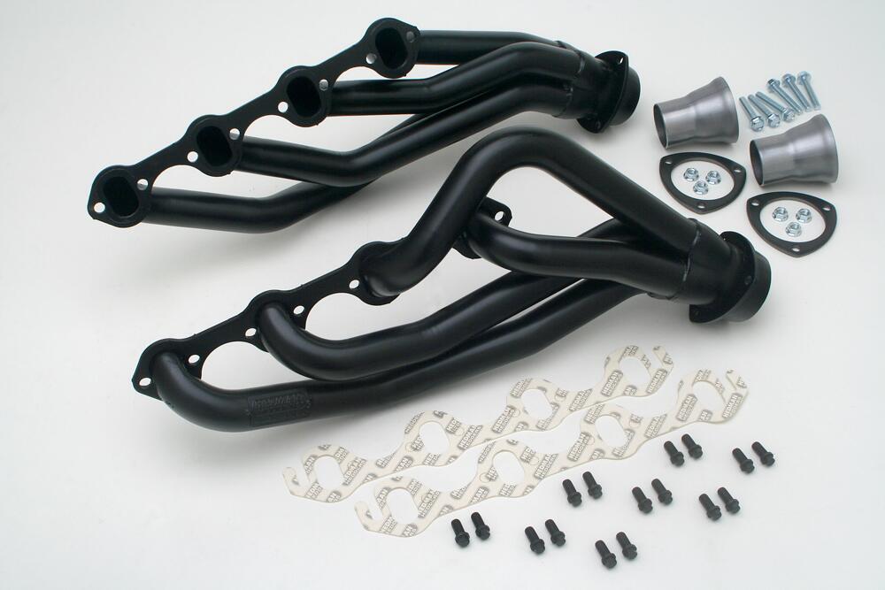 Hedman Hedders 88650 - STANDARD UNCOATED HEADERS; 1-5/8 IN. TUBE DIA.; 3 IN. COLL.; MID-LENGTH DESIGN