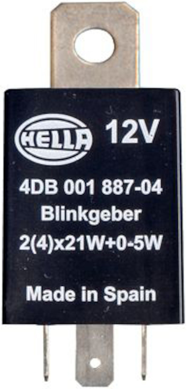 Hella 001887041 - Flasher Unit 12V 21W5W2 (4) Hella 001887041 - Flasher Unit 12V 21W5W2 (4)