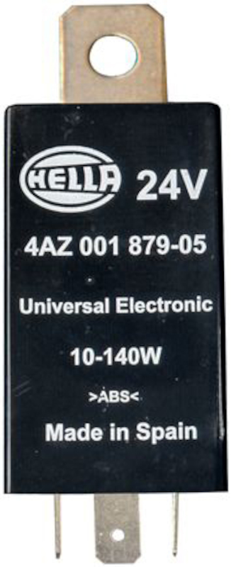Hella 001879051 - Flasher 24V 3 Pin 10140W Hella 001879051 - Flasher 24V 3 Pin 10140W