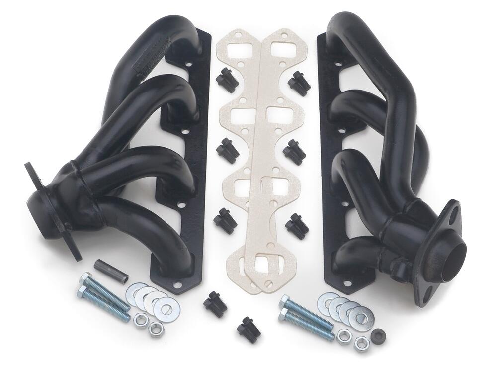 Hedman Hedders 89470 - STANDARD UNCOATED HEADERS; 1-1/2 IN. TUBE DIA.; STOCK COLL.; SHORTY DESIGN