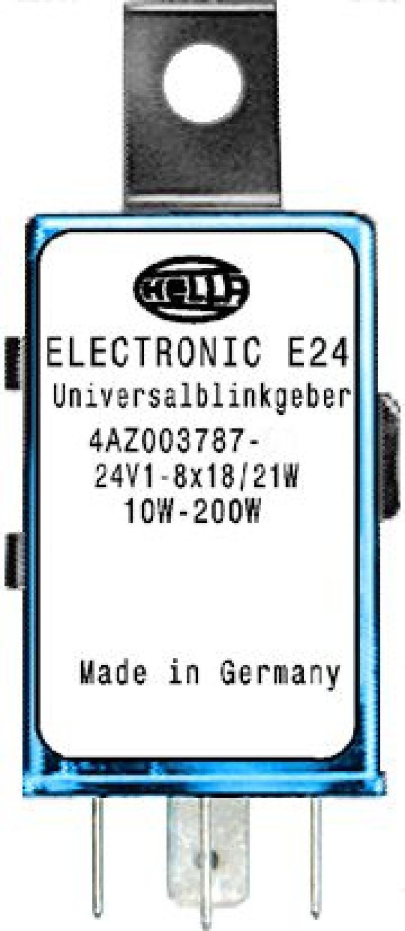 Hella 003787071 - 4 Pin High Capacity Flasher Unit 24V Hella 003787071 - 4 Pin High Capacity Flasher Unit 24V