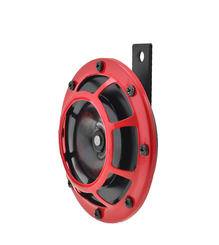 Hella 003399801 - Supertone Horn Kit 12V 300/500HZ Red (003399803 = )